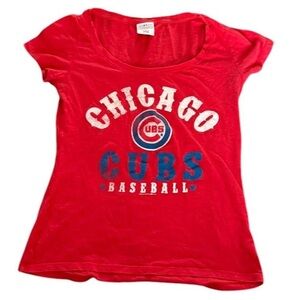 Chicago Cubs Red T-Shirt